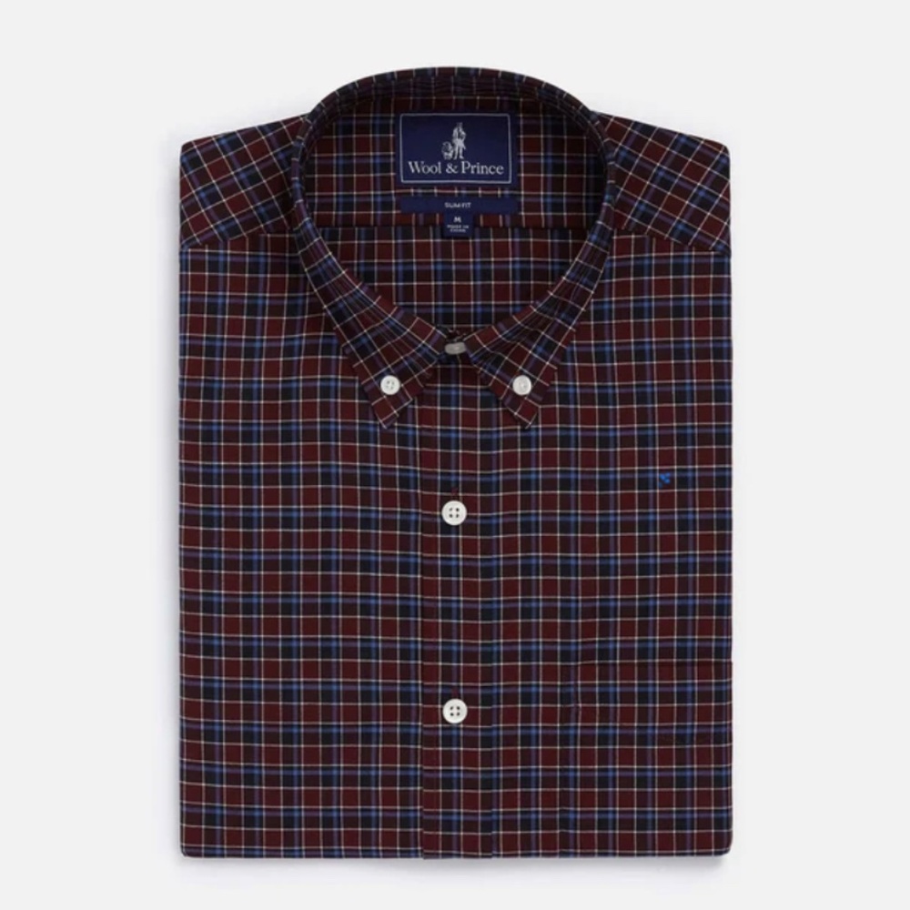 Wool & Prince 100% Wool Button Down